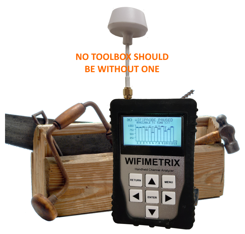 WifiMetrix -- Wi-Fi Channel Analyzer WifiMetrix -- Wi-Fi Channel Analyzer